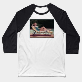 Sunbathing Baseball T-Shirt